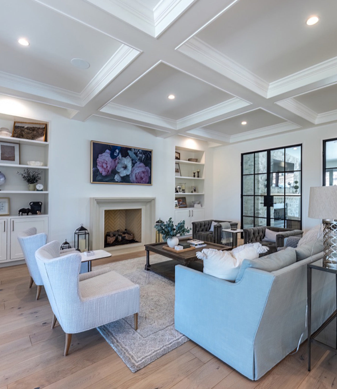 Contemporary interior design for St. James Village residence