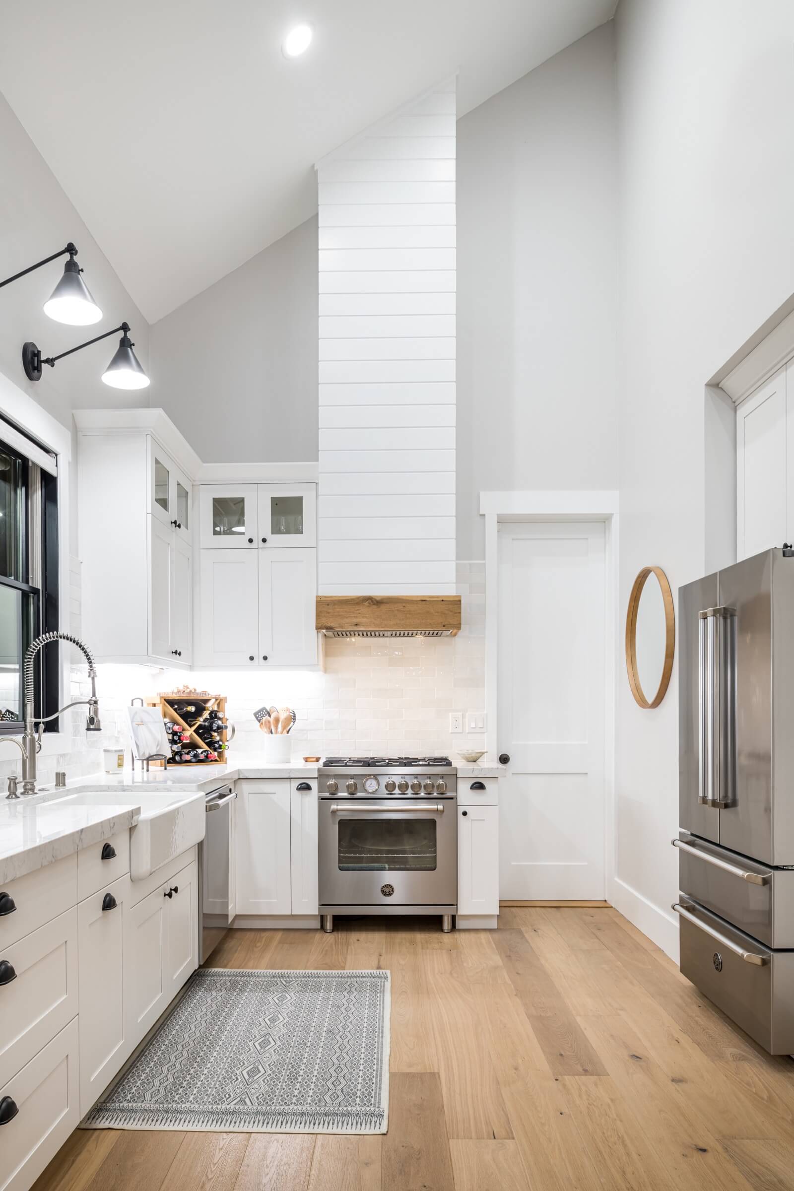 Farmhouse kitchen in Sonoma County