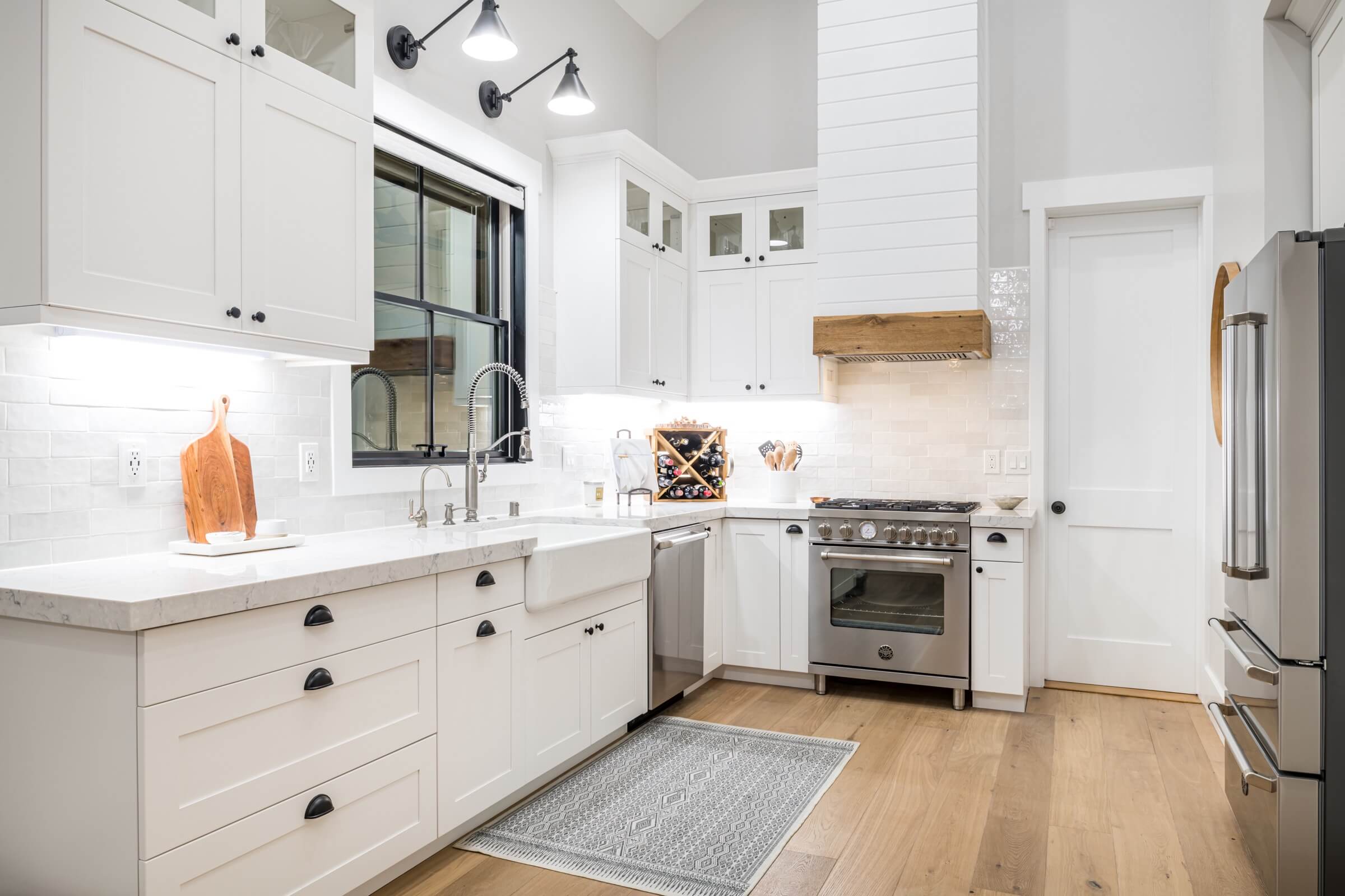 Farmhouse kitchen design from FiveWest