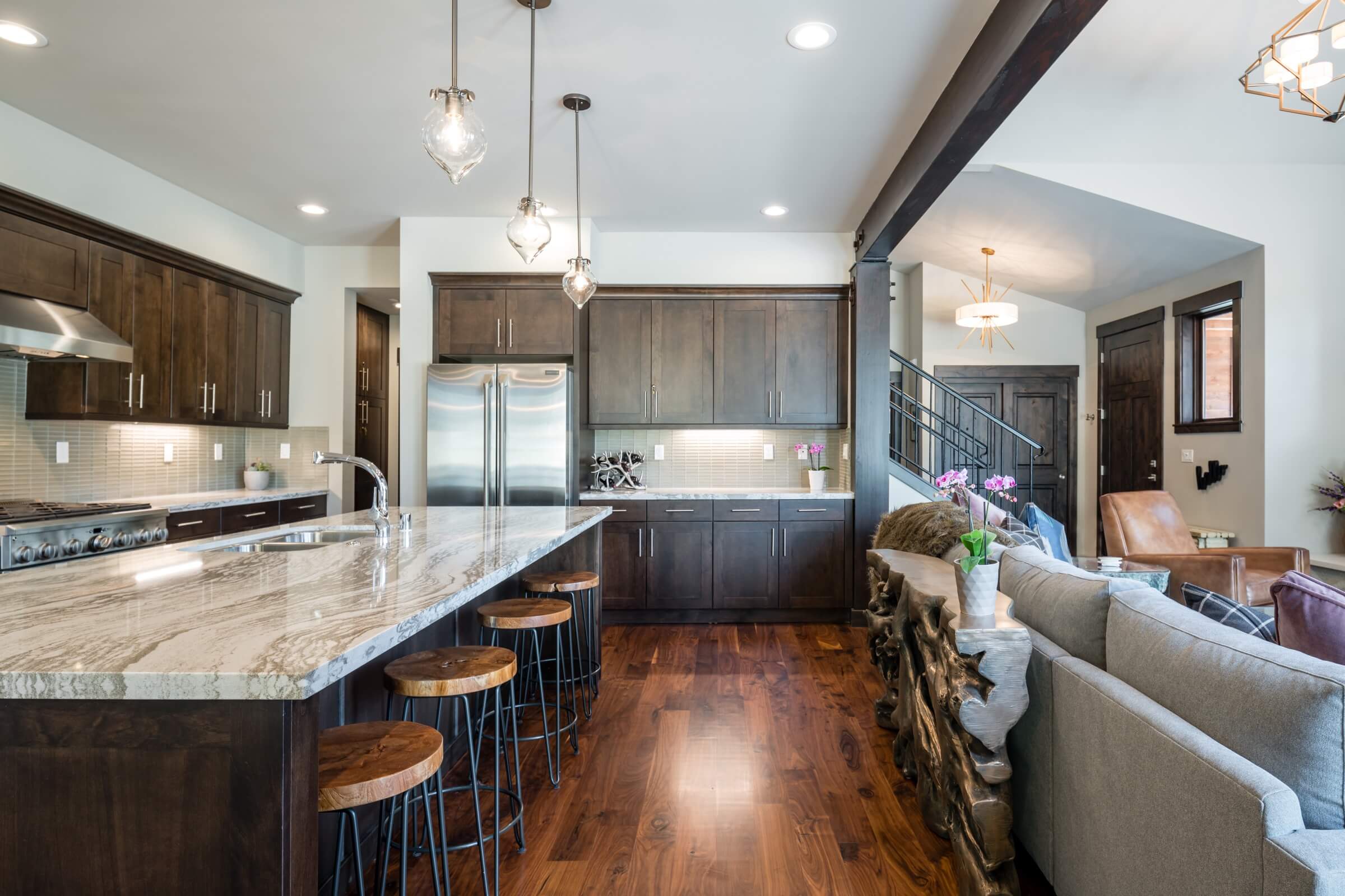 Mountain modern kitchen from FiveWest