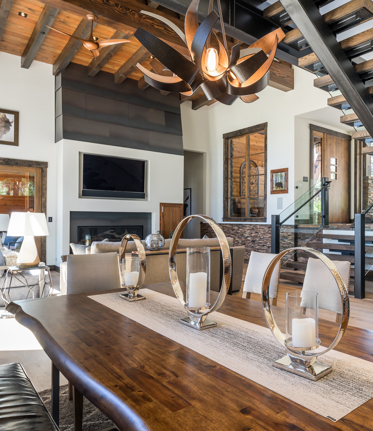 Mountain modern interior from FiveWest