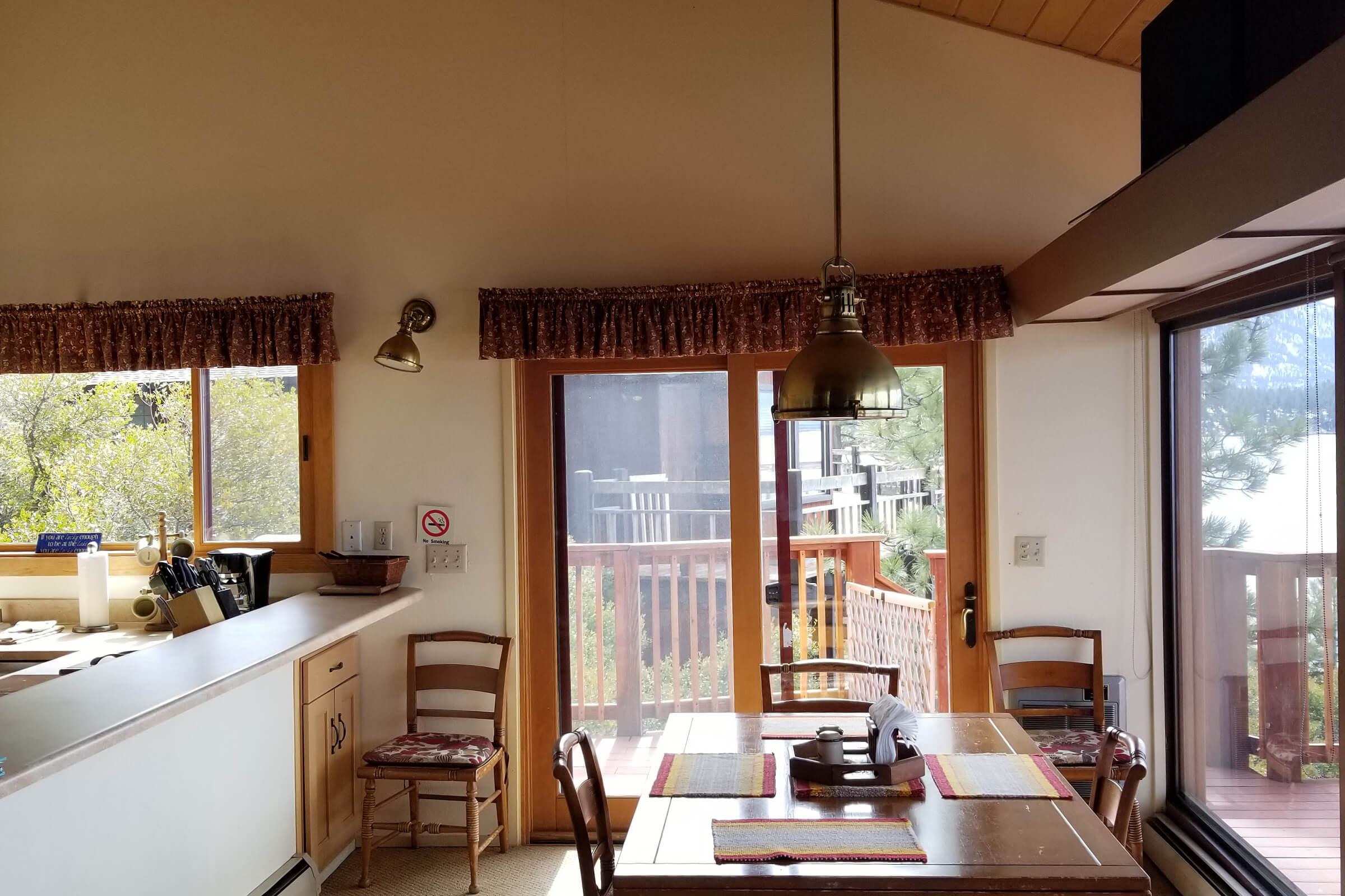 Rustic kitchen before remodel