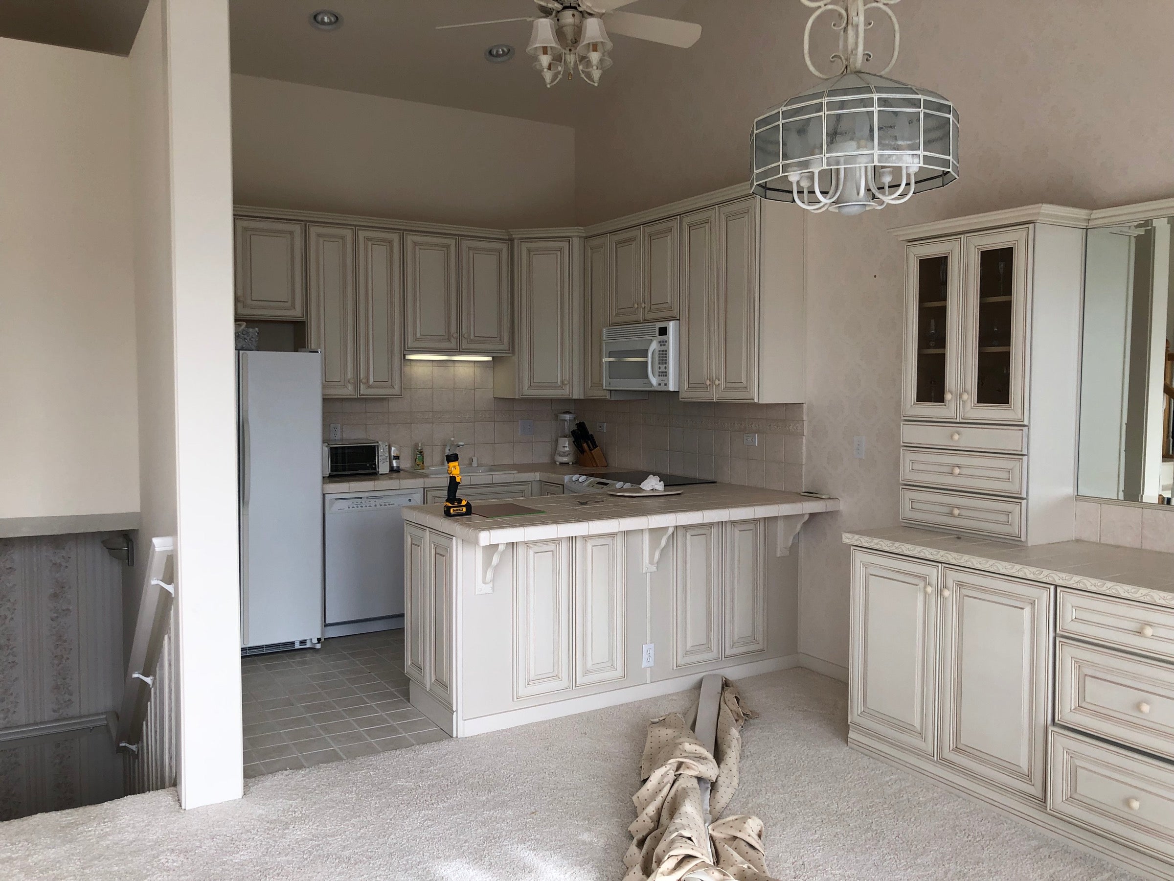 Kitchen before remodel