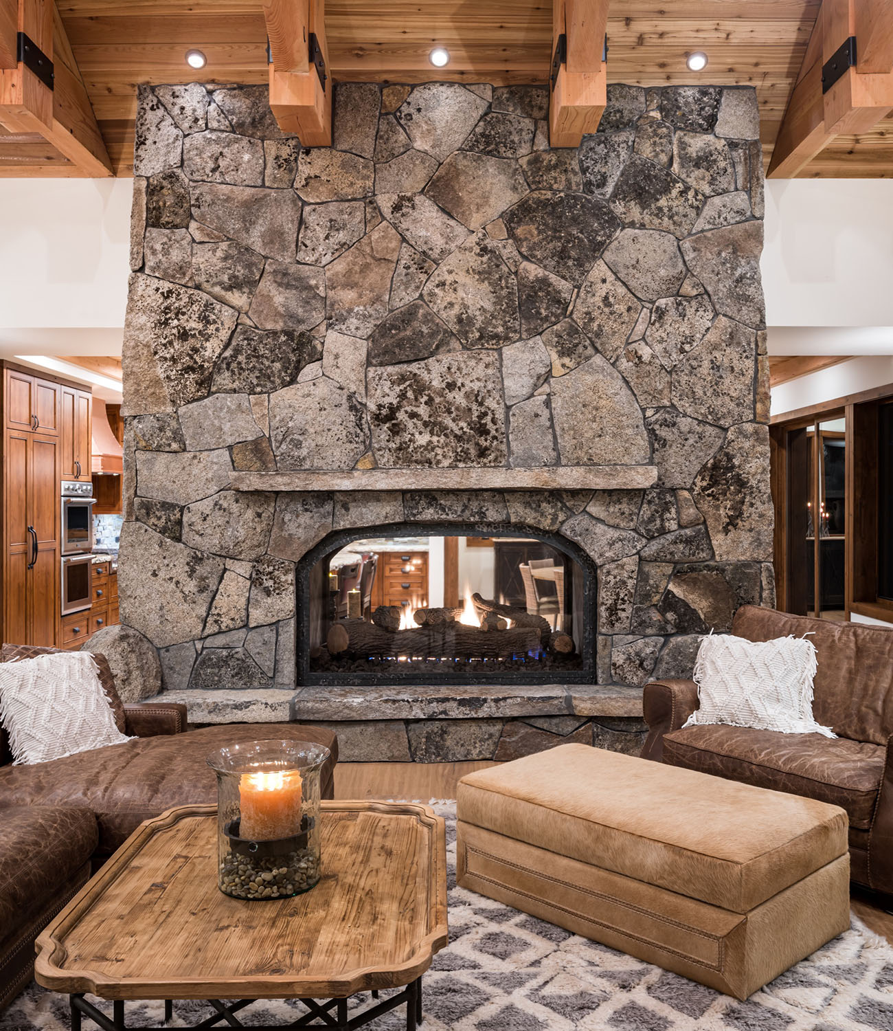 Rustic interior design from FiveWest