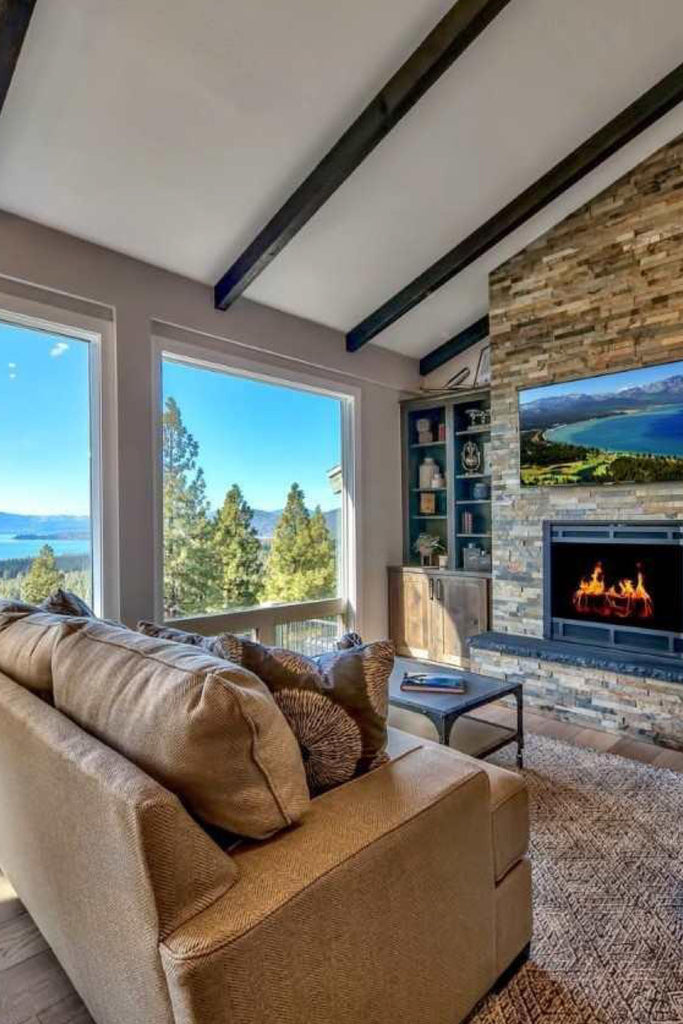 Rustic remodel in Incline Village from FiveWest